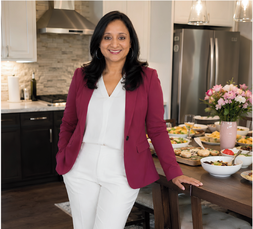 Sheconomy Magazine August 2026 article featuring Sheela Rodrigues of Platesfull