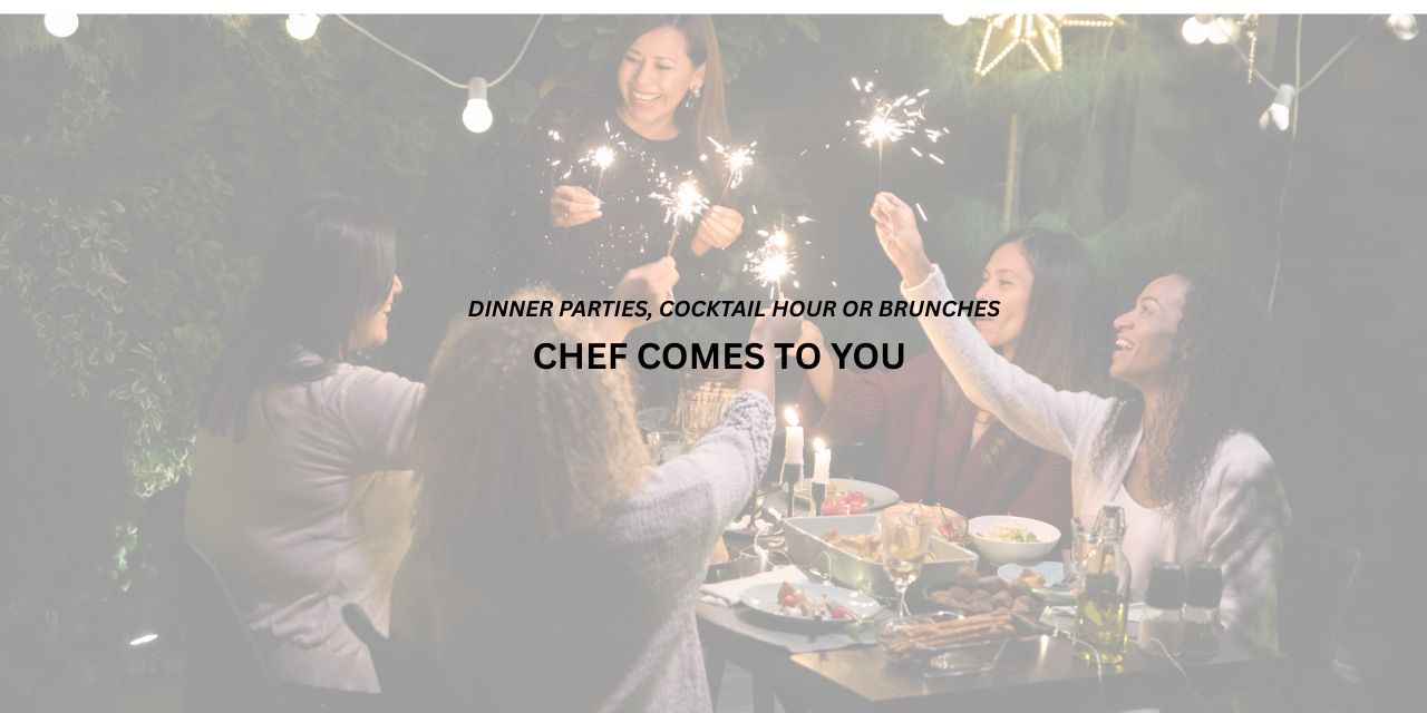 Hire a personal chef for in-home meal prep and custom dining