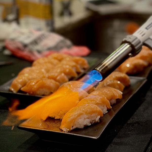 Party menu dish prepared by personal chef