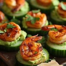 Party menu dish prepared by personal chef