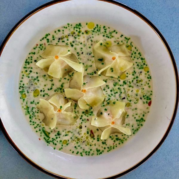 Party menu dish prepared by personal chef