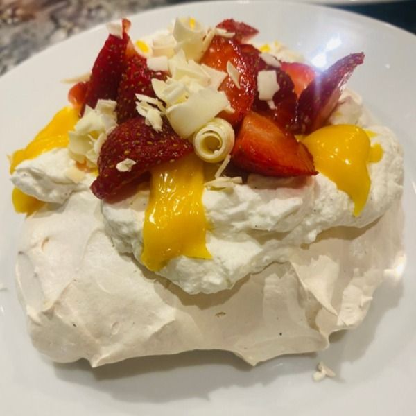 Party menu dish prepared by personal chef