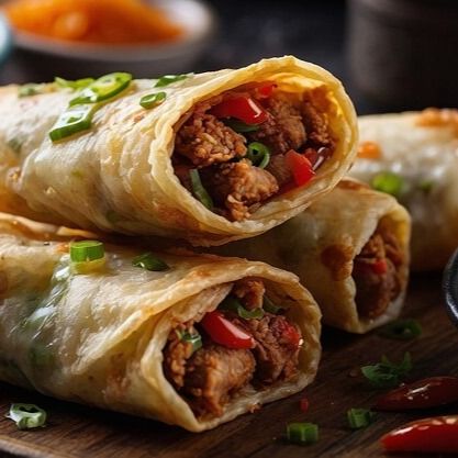 Party menu dish prepared by personal chef