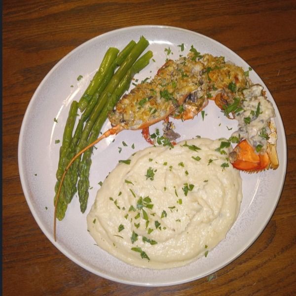 Party menu dish prepared by personal chef