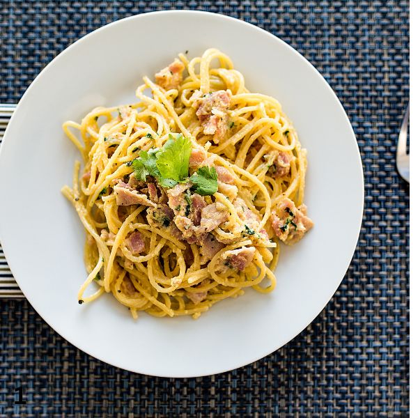 Party menu dish prepared by personal chef