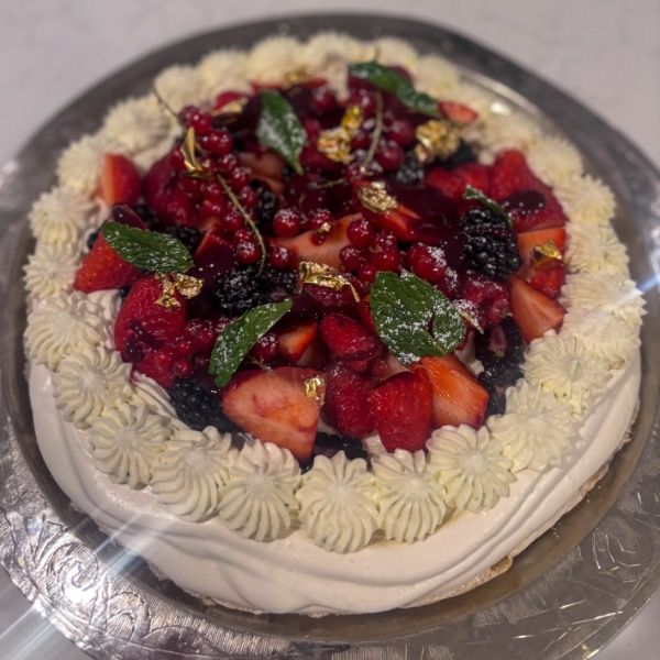 Party menu dish prepared by personal chef