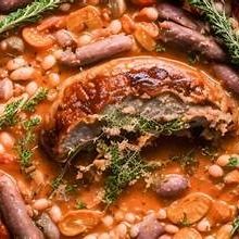 Party menu dish prepared by personal chef