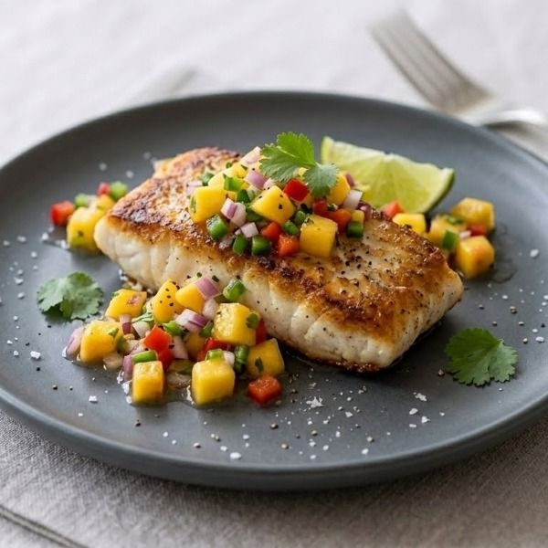 Party menu dish prepared by personal chef