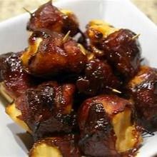 Party menu dish prepared by personal chef