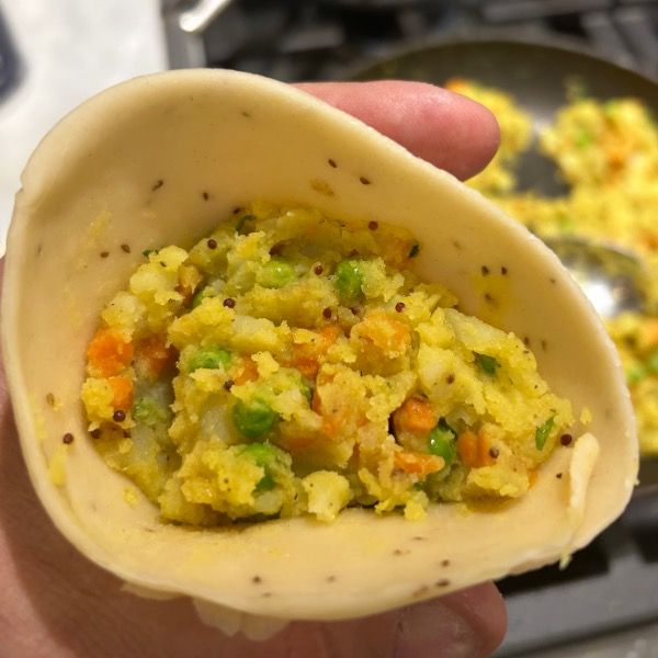 Party menu dish prepared by personal chef