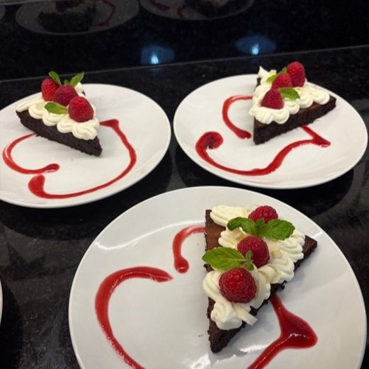Party menu dish prepared by personal chef
