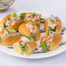 Party menu dish prepared by personal chef