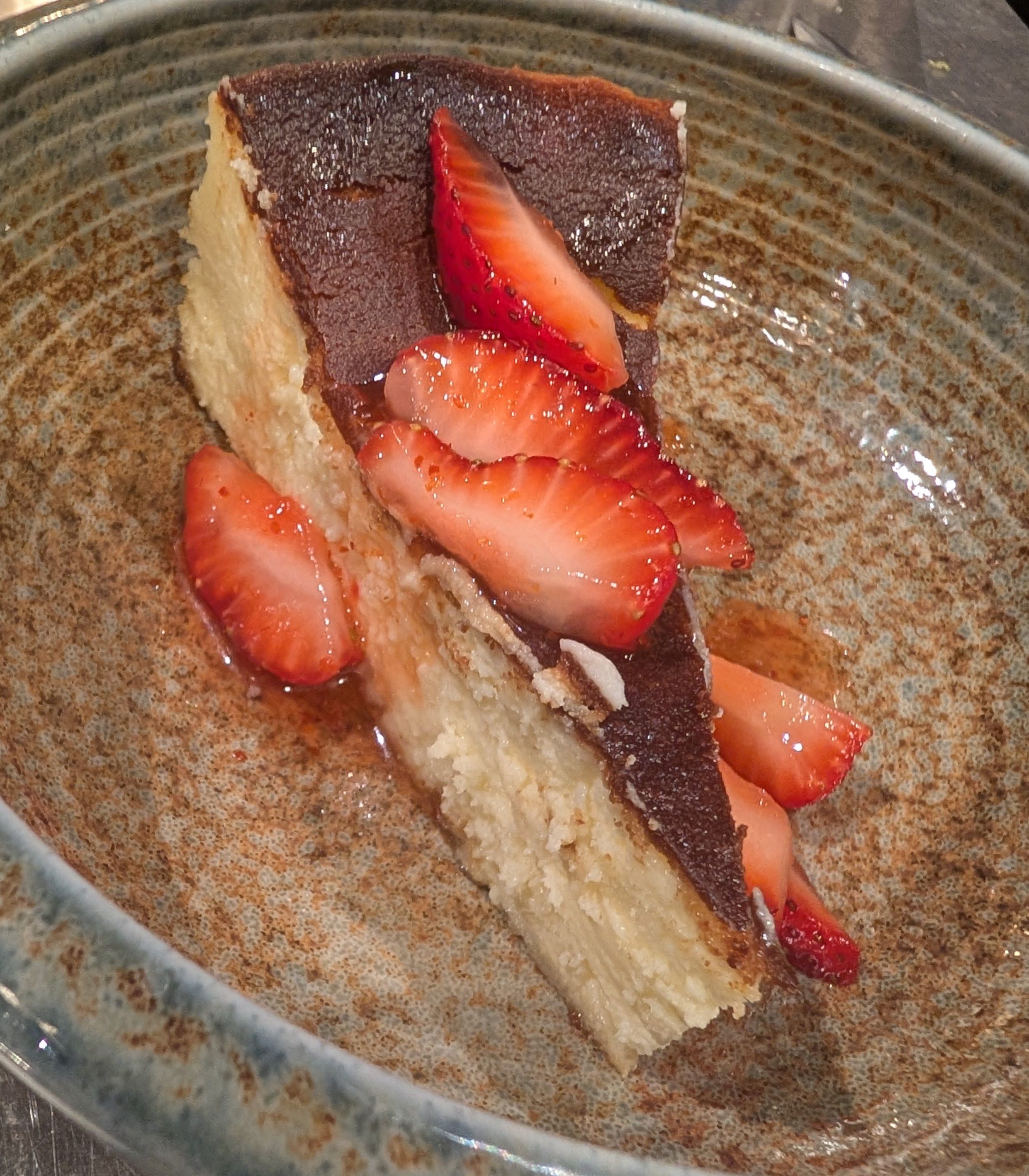 Party menu dish prepared by personal chef