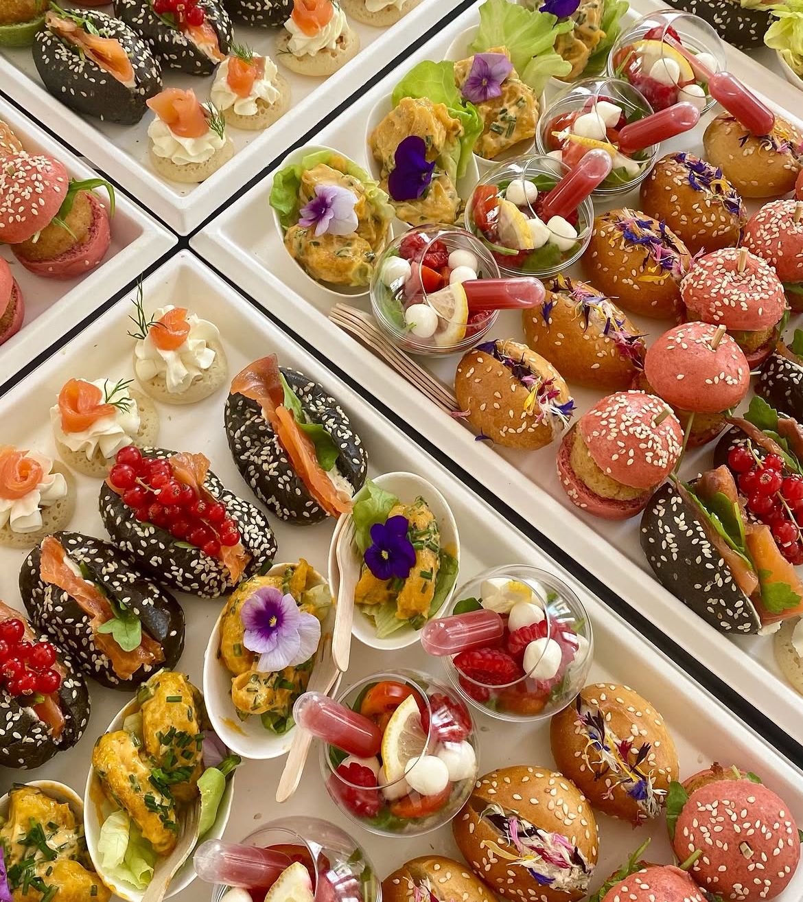 Party menu dish prepared by personal chef